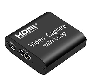 4K @ 60 USB 2.0 HDMI-Video-Capture-Karte mit Loop-Out