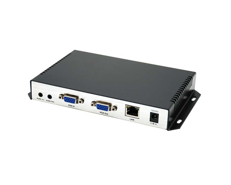 Orivision VGA to IP Encoder H.265 1080P@60 VGA Video Encoder with Loop Out