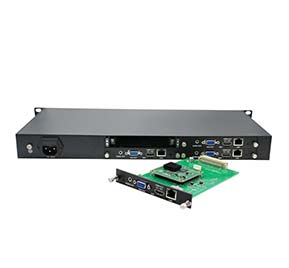 H.265 1-4 Kanäle HDMI/SDI/VGA/CVBS Video Decoder 1RU