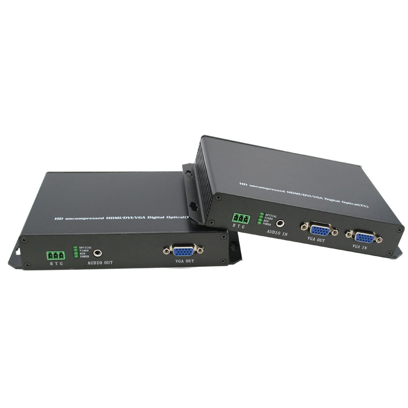 VGA-HA-TR | Uncompressed 1920x1200@60 VGA Extender with Fiber Optic