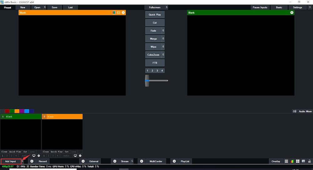 How Set the Video Encoder and Decoder on Vmix Software