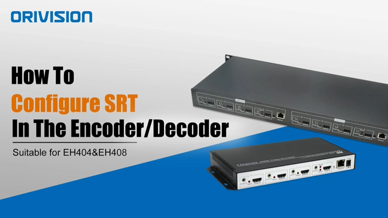 So stellen Sie SRT in den Encoder und Decoder ein