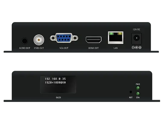 4K HDMI HEVC Hardware Decoder mit LCD