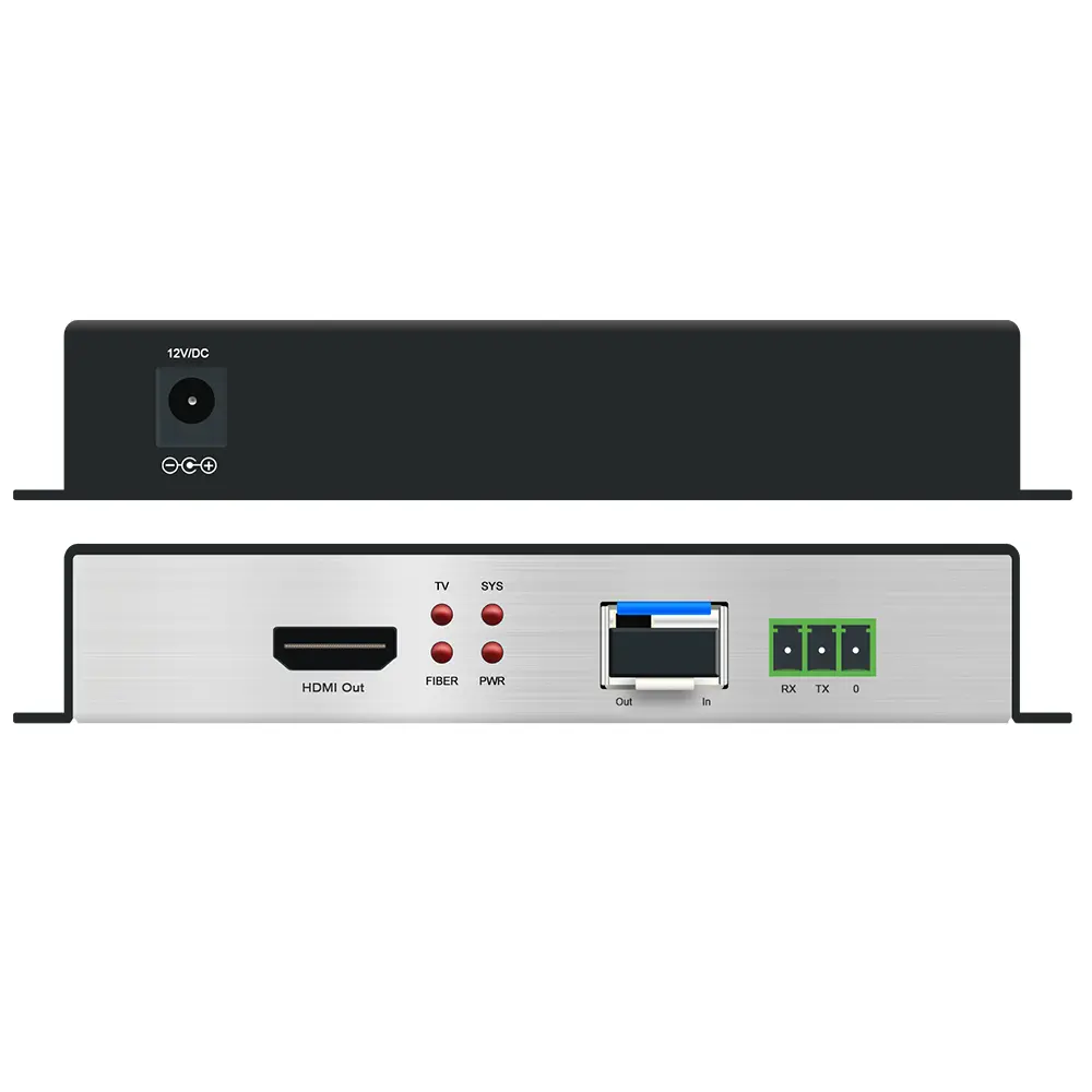 4k hdmi fiber extender rx