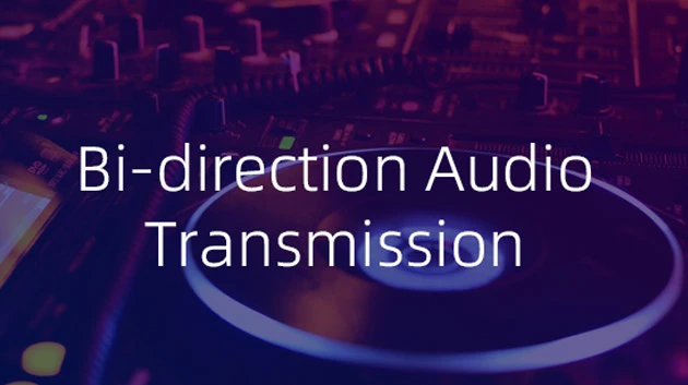 Bidirektion ale Audiosignal übertragung