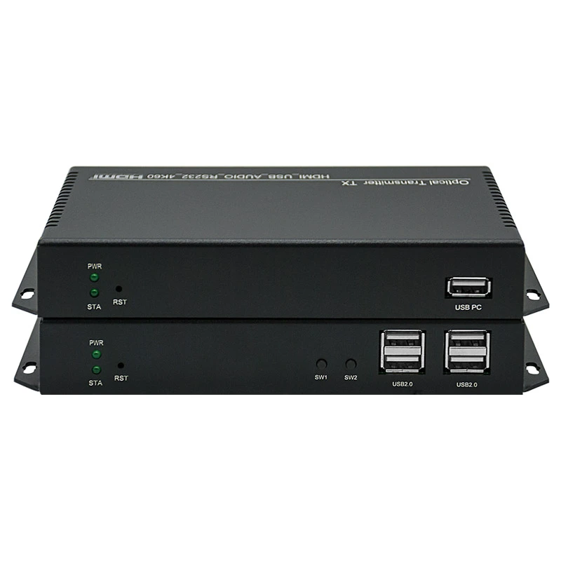 4K@60 HDMI KVM Optical Fiber Extender