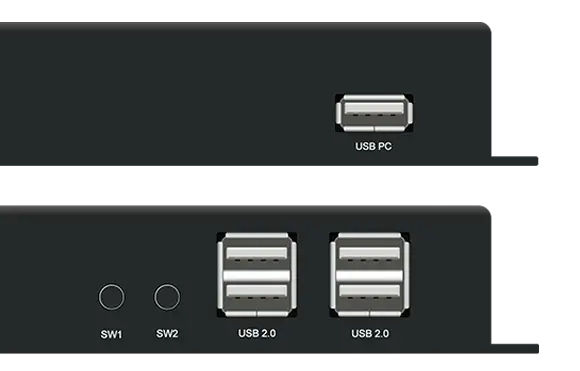 Unterstützung Alle USB 2.0 Signal übertragung