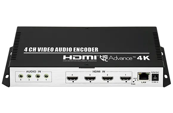 HEVC 4 Kanäle HDMI Video Encoder