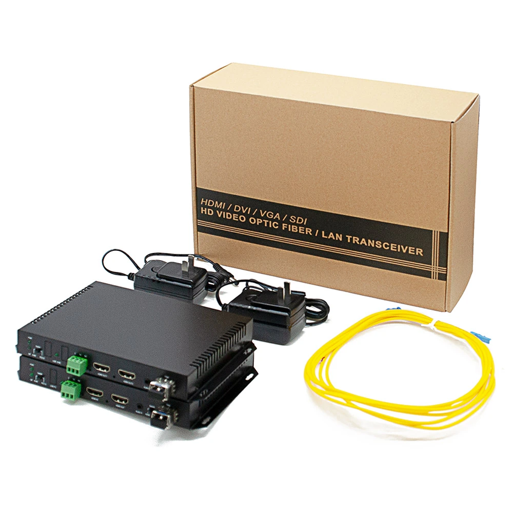 uncompressed 4k 30 hdmi optical firber extender 08