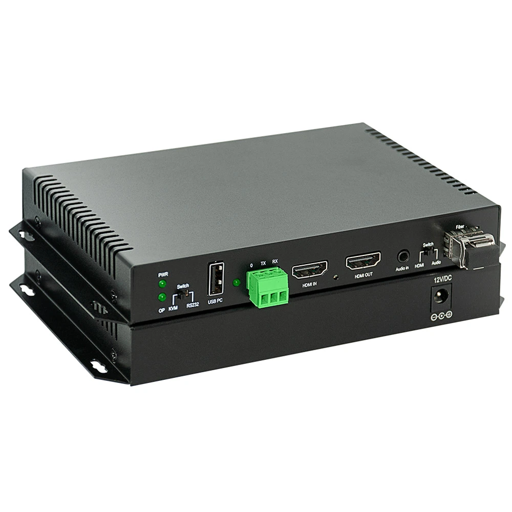 uncompressed 4k30 hdmi kvm optical firber extender 01