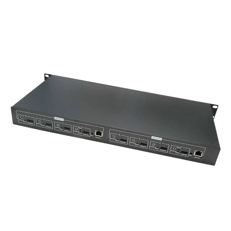 H.264 8 Kanäle 4K @ 30Hz HDMI Video Encoder 1U Rack