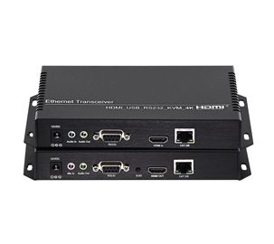 4K @ 30Hz HDMI/USB 2.0 KVM Extender über Cat5e Kabel